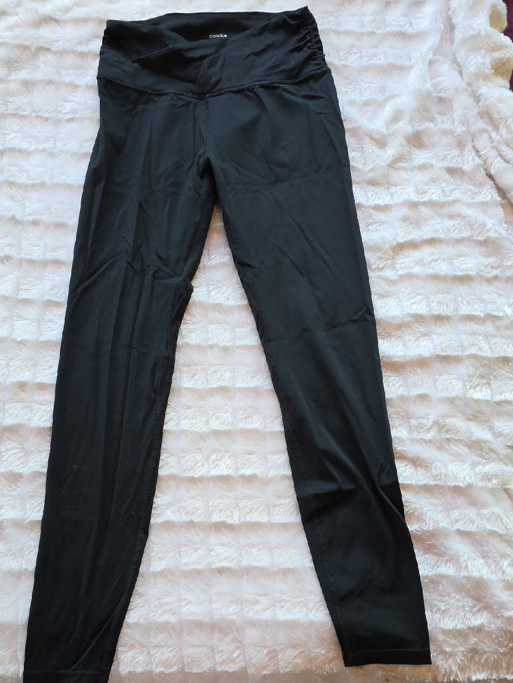 Women's Black High-Rise Performance Leggings